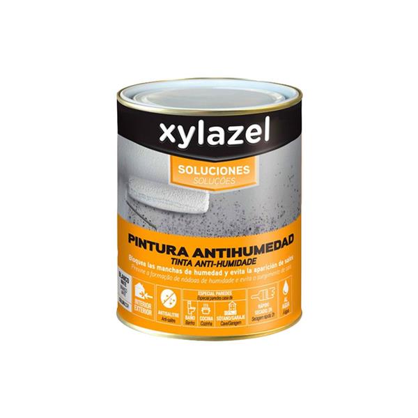 Xylazel pintura antihumedad/antisalitre. 750 ml.