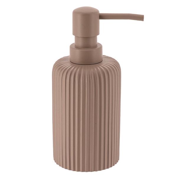 JABONERA ESTRIADA POLIRES.230ML.CAPUCINO