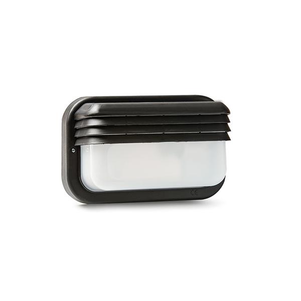 APLIQUE ECOLED E-27 18 W HORIZONTAL NEGRO