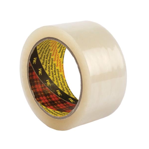 3M(T) Scotch&reg; Cinta de embalaje 371, PP, Marr&oacute;n, 50 mm x 66 m, C&oacu