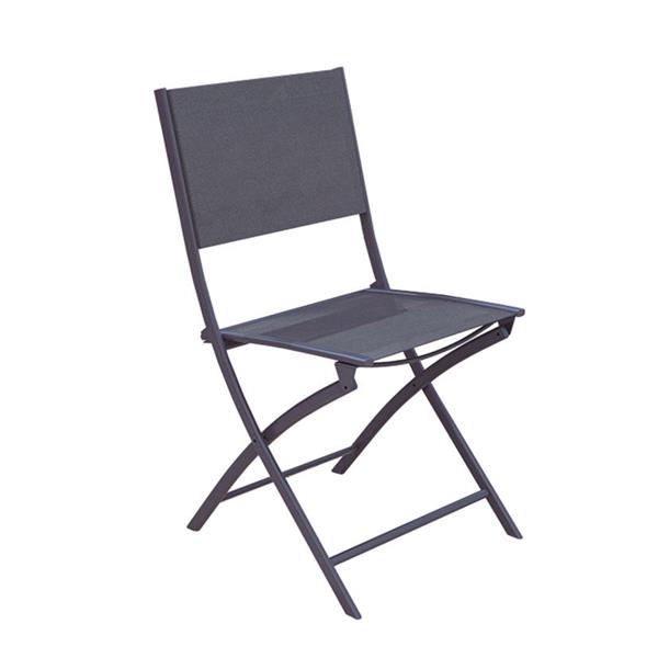 Silla plegable acero/textilene