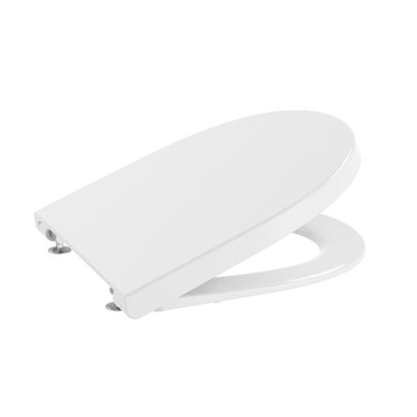 ASIENTO ROCA MERIDIAN S&C SOFT CLOSE CPT PR BLANCO -caida amortiguada-