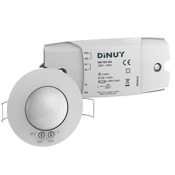 DINUY DETECTOR DE MOVIEMIENTO TECHO EMPOTRADO ref. DMTEC002