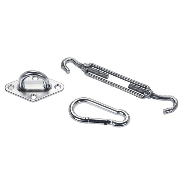 Accesorio Toldo vela. Tensor+mosquet&oacute;n+soporte.