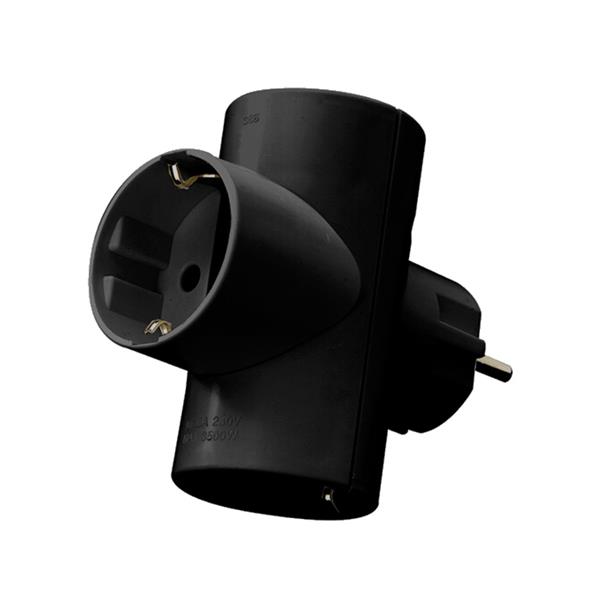 ADAPTADOR ENCHUFE TRIPLE 16A/250V N