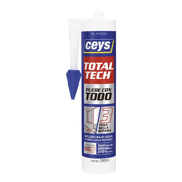 ADHESIVO MS CEYS TOTAL TECH CARTUCHO 310 ML BLANCO