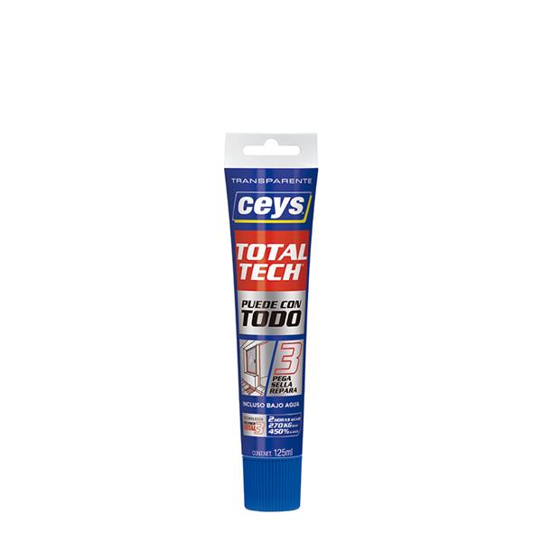 Adhesivo sellador MS-TECH 125 ml cristal.