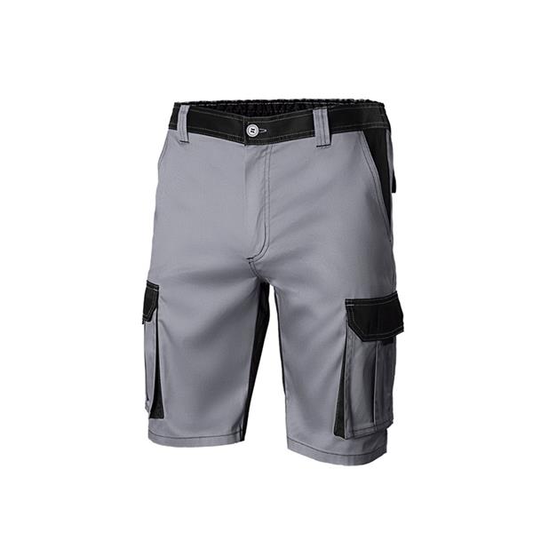 BERMUDA MULTIBOLSILLOS RB-1 GRIS/NEGRO TALLA 48