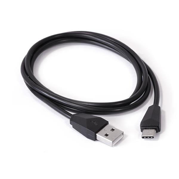 CABLE CONEXION USB - TIPO C. 1M. NEGRO