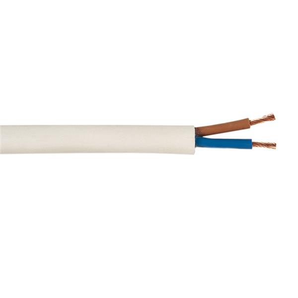CABLE MANGUERA BLANCA PLANA 2X1,5