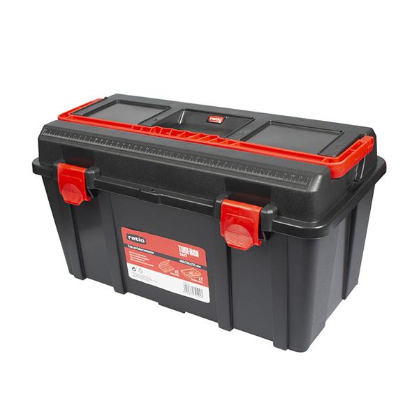 CAJA PORTAHERRAMIENTAS PLASTICO 480X258X255mm RATIO