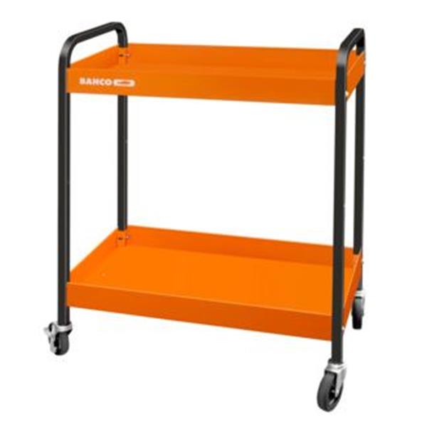 CARRO 2 BANDEJAS NARANJA