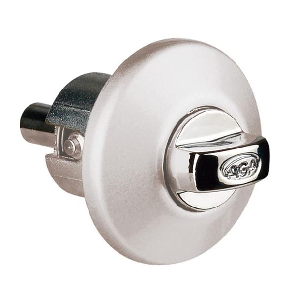 CERRADURA PULSADOR PUERTA CORREDERA 418 BLANCO