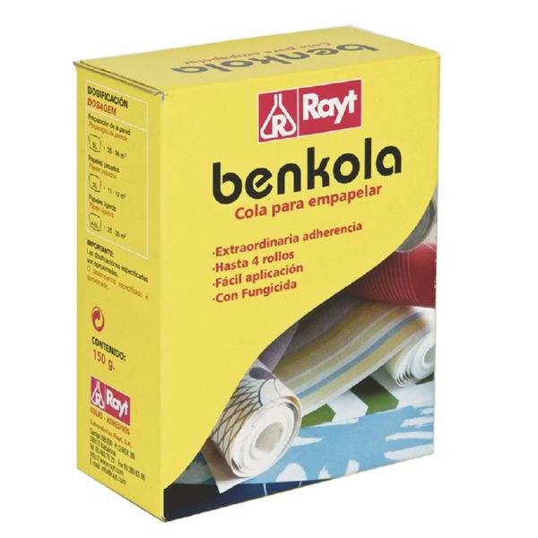 COLA CELULOSICA EN POLVO. 150 GR PARA PAPEL PINTADO