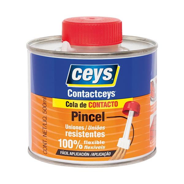 COLA CONTACTO CONTACCEYS PINCEL 500cc