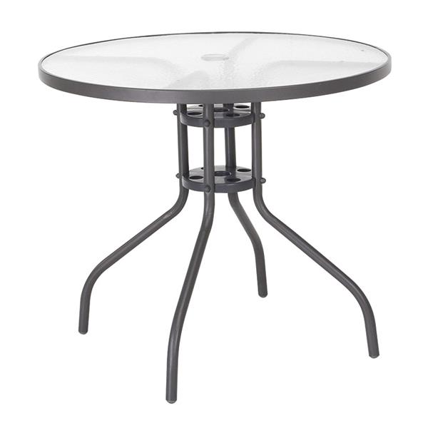 Conjunto Basic. Mesa &Oslash; 80 cm.