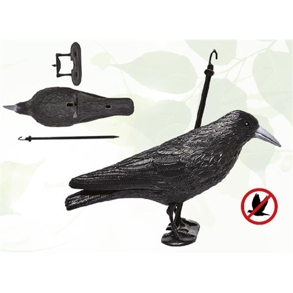 CUERVO SE&Ntilde;UELO ESPANTAPAJAROS 33X20X12cm