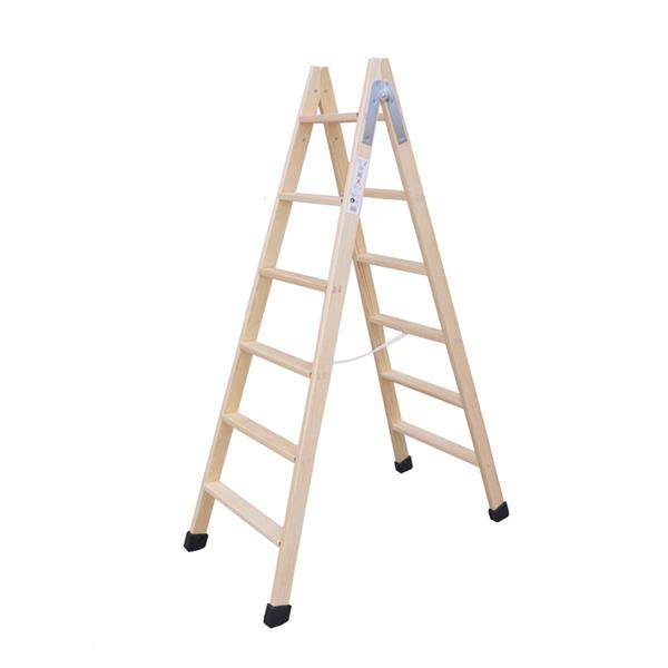 ESCALERA MADERA 4 PELDA&Ntilde;OS CON TACOS