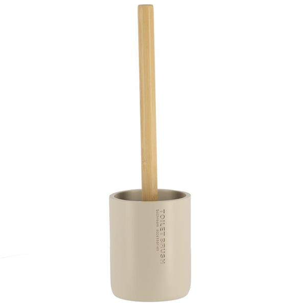 Escobillero poliresina beige