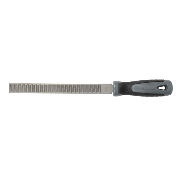 ESCOFINA PLANA PUNTA 200mm MANGO BIMATERIAL