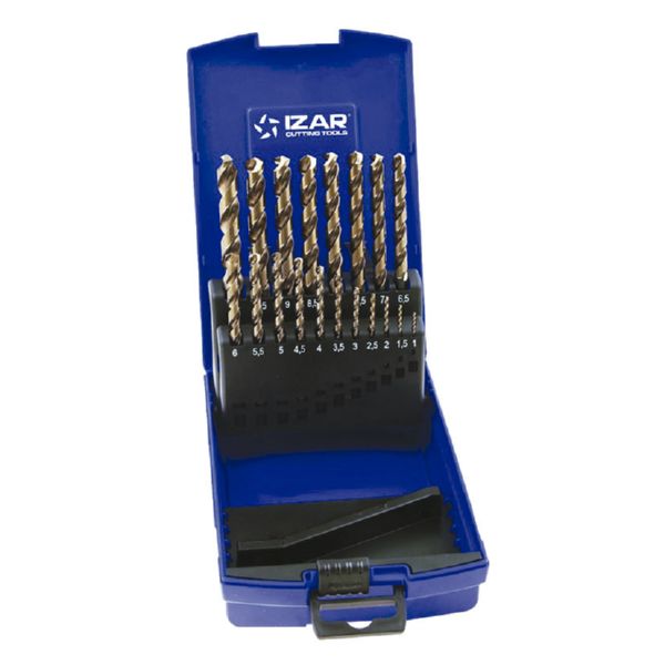ESTUCHE 17 BROCAS PARA METAL HSS 1-10X0,50  17 PCS - 2-10