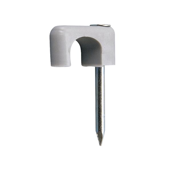 GRAPA PLAST. BLANCO 3,9X2,2mm. 10U.