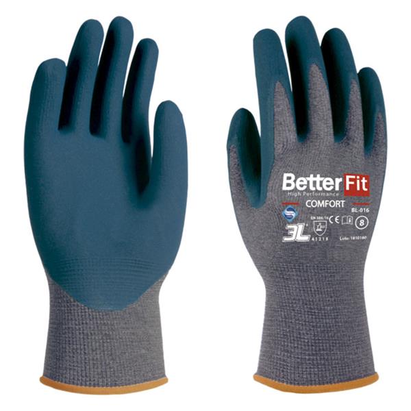 GUANTE BETTER FIT COMFORT NYLON/ALGODON T/8