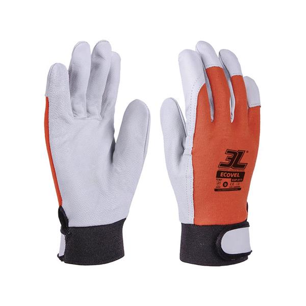 Guante flor cierre velcro ECOVEL talla 9