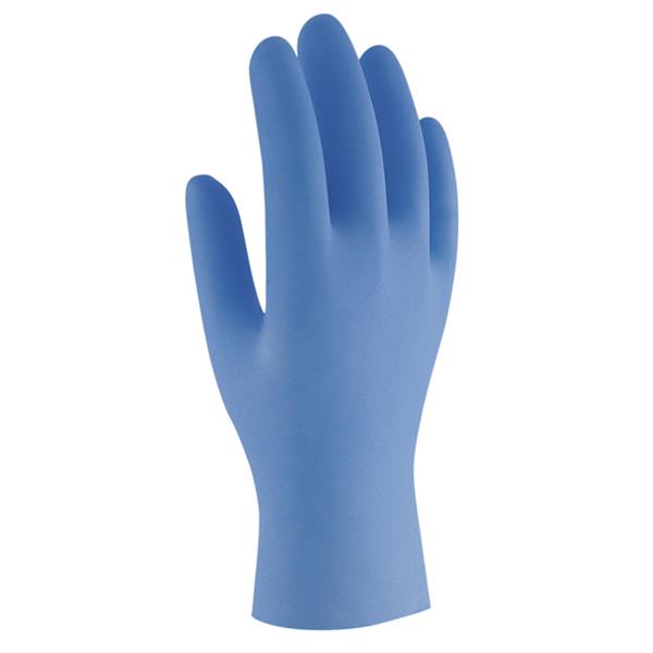 GUANTE NITRILO AZUL DESECHABLE 100 UNIDADES TALLA XL