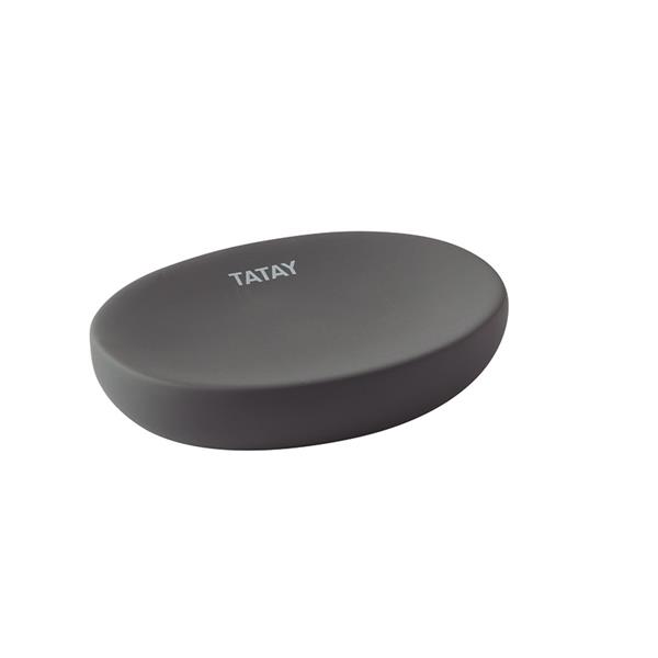 JABONERA SOFT GRIS ANTRACITA TATAY