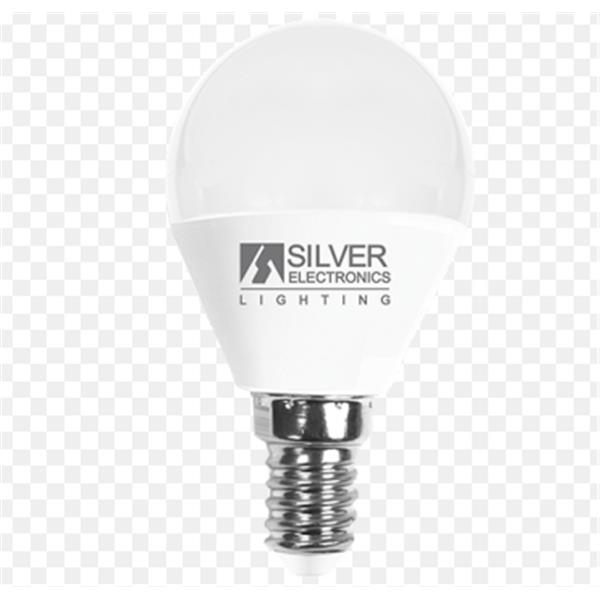 LAMPARA LED ESFERICA 3000K E14 6W