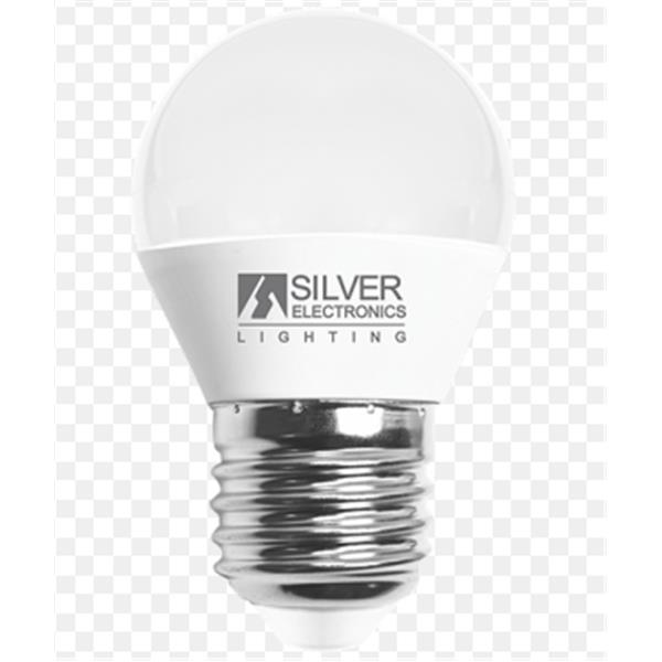 LAMPARA LED ESFERICA 3000K E27 6W