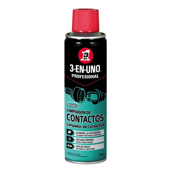 Limpiador de contactos 250 ml.