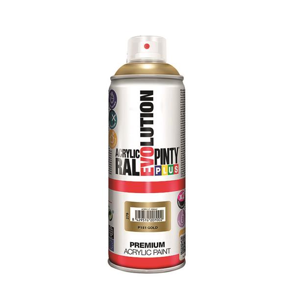 PINTURA SPRAY ACRILICA ORO PURPURIN