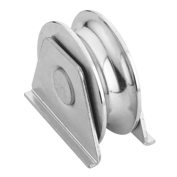 POLEA HIERRO C/SOPORTE. 80x20 mm.