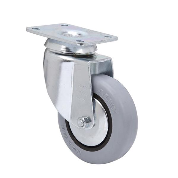 RUEDA GOMA GRIS PLETINA GIR.80 "BH-