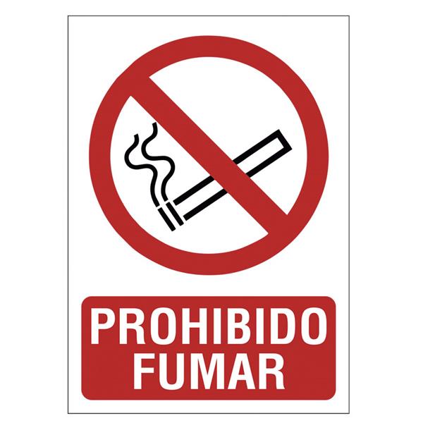 SE&Ntilde;AL 210X297 PVC PROHIBIDO FUMAR