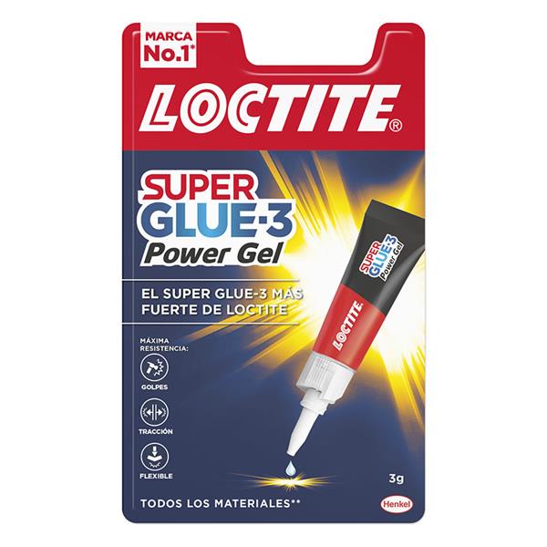 ADHESIVO SUPER GLUE-3 POWER GEL 3gr.