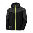 CHAQUETA OXFORD CON CAPUCHA NEGRA