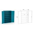 HECO ARMARIO METALICO CON 2 PUERTAS serie 162 2