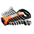 BAHCO JGO LLAVE COMBINADA CARRACA 8 A 19 8 PZA