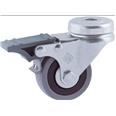RUEDA AFO COLECTIVIDADES,HOSTELER&Iacute;A,&Aacute;MBITO SANITARIO CON FRENO EN GOMA GRIS ref.  478/50 FDA GG