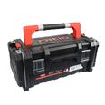 CAJA PLASTICO PORTAHERRAMIENTAS CON ORGANIZADOR LATERAL 51X23X21CM.