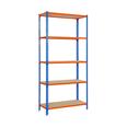 MADERCLICK MEGAPLUS 5/500 AZUL/NARANJA/MADERA