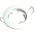 ARO CIRCULAR FIJO BLANCO CON PORTALAMPARAS GU10