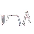 ESCALERA ARTICULADA MULTIUSOS S&Uacute;PER PROFESIONAL EN ALUMINIO CON 14 PELDA&Ntilde;OS