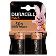 BLISTER 2 PILAS ALCALINAS GAMA PLUS LR14 DURACELL