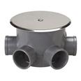 BOTE SIFONICO PVC 110MM C/TAPA EXPANSION.
