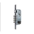 CERRADURA SEGURIDAD EMBUTIR TESA. HIERRO LATONADO 77mm. ENTRADA 50mm.