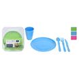 SET PLATOS PICNIC 31 PZAS. SURTIDOS